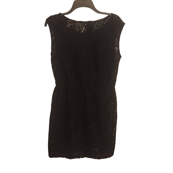 I Love Ronson Black Lace Overlay Dress, Small - Picture 1 of 7